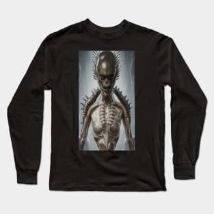 Xenomorph Queen Alien Vs Predator Long Sleeve T-Shirt